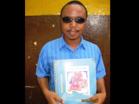 Sierra Leone - Braille Reader with Take Charge